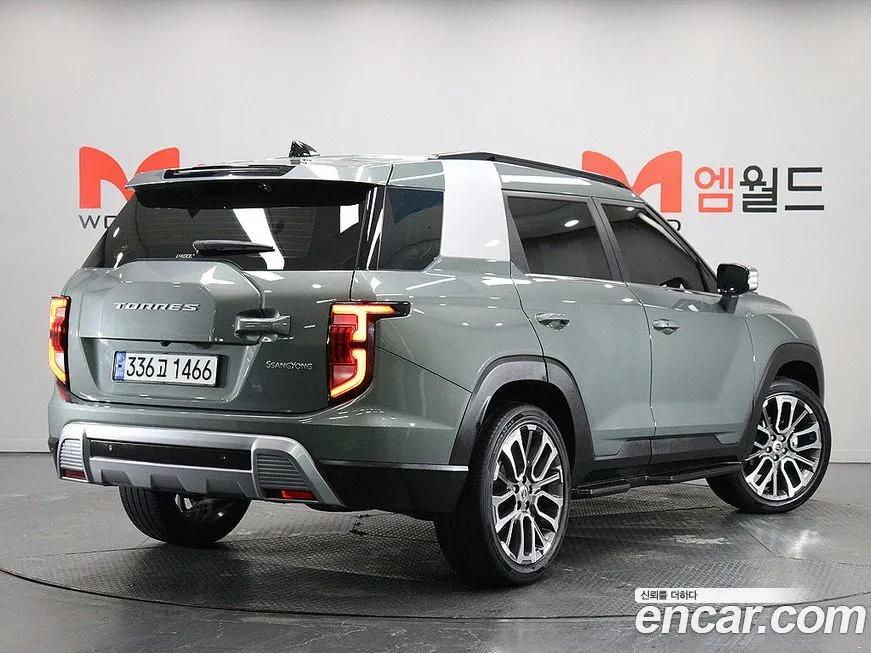 KG Mobility (Ssangyong) Torres 2023 из KR, фото 4