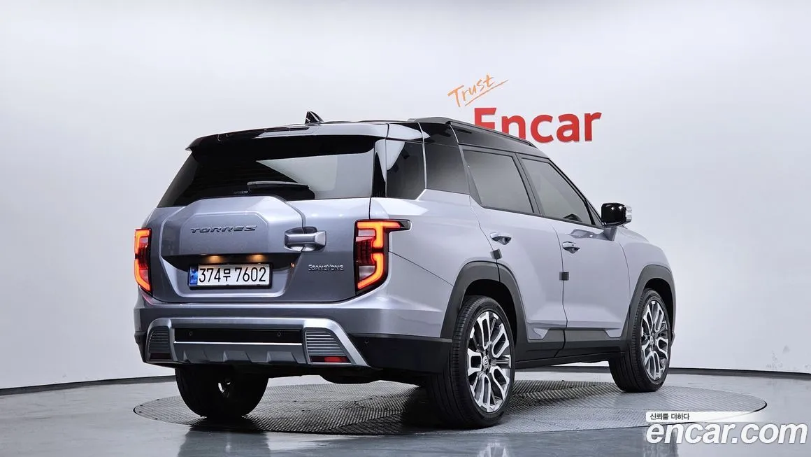 KG Mobility (Ssangyong) Torres 2023 из KR, фото 4