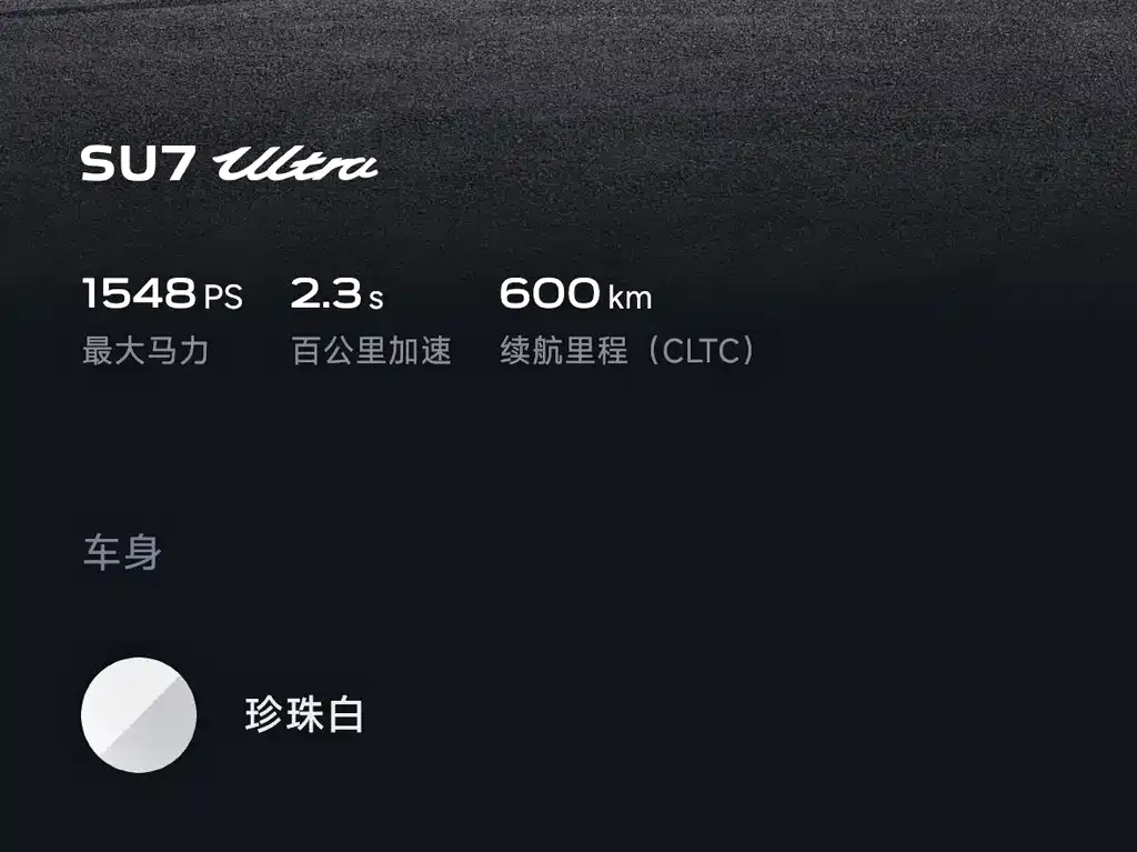 Xiaomi SU7 Ultra 2025 из CN, фото 2