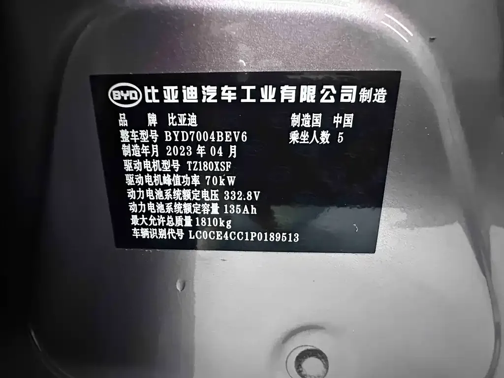 BYD Dolphin 2023 из CN, фото 7