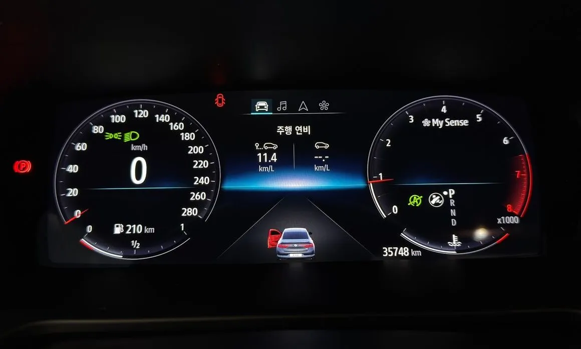 Renault Korea (Samsung) SM6 2021 из KR, фото 2