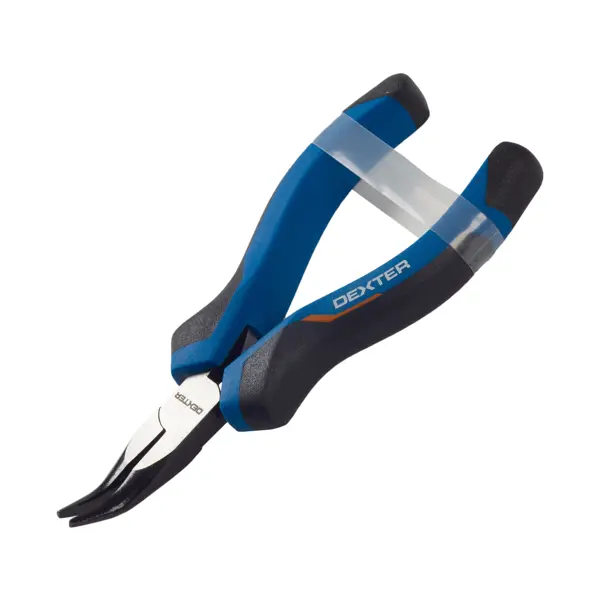 Мини-плоскогубцы изогнутые Dexter HBN2D28 130 мм