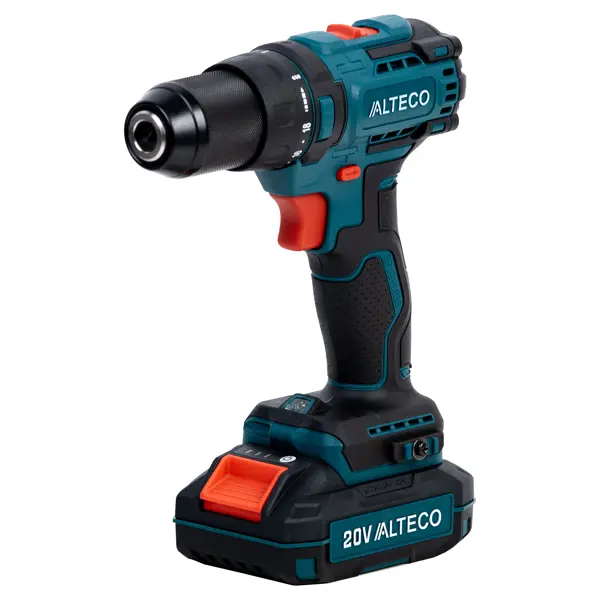 Дрель-шуруповерт аккумуляторная бесщеточная Alteco CD 1813 Li BL, 20 В Li-ion 1x2 Ач