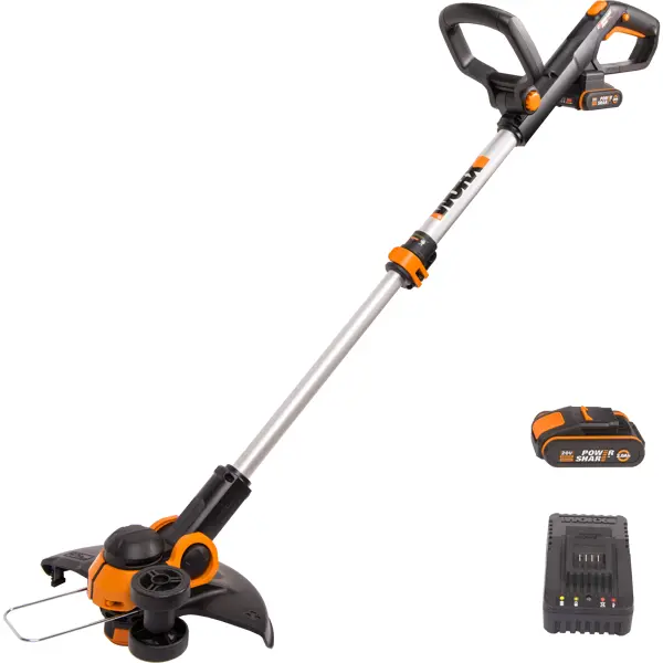 Триммер аккумуляторный Worx WP164E 20 В 1x2 Ач АКБ и ЗУ входит в комплект
