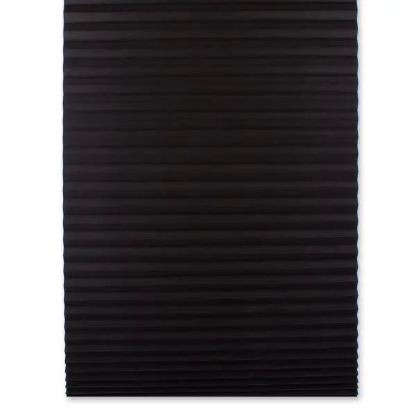 Штора плиссе LY-PB03 90x190 см текстиль черные