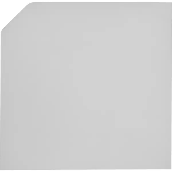 Фасад Spaceo Kub 32.2x32.2 см МДФ цвет серый