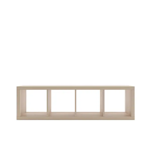 Стеллаж Konsensa Руан 4 секции 40.4x143.7x31.7 см ЛДСП цвет дуб
