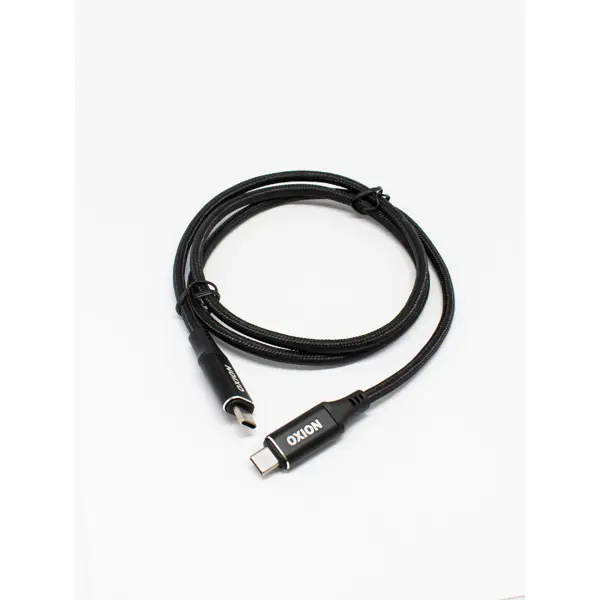 Кабель Oxion Type-C-Type-C 1 м цвет черный