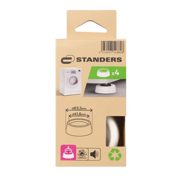 Накладки антивибрационные Standers для стиральной машины 59x79 см 4 шт.