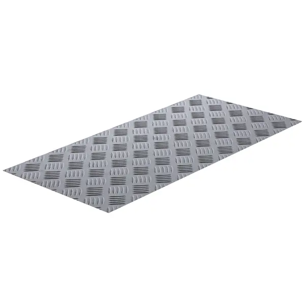 Лист рифленый квинтет АМг2 1.5x300x600 мм, алюминий