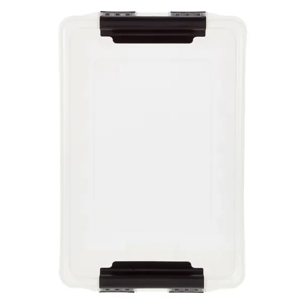 Контейнер Rox Box 34x23x16 см 8 л пластик с крышкой цвет прозрачный