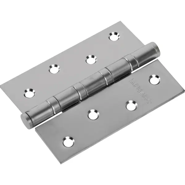 Петля универсальная U1004BB-PC/BL 100x75x2.5 мм сталь цвет перламутровый хром