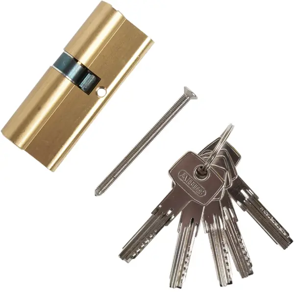 Цилиндр Abus D6MM 35x45 мм ключ/ключ цвет золото
