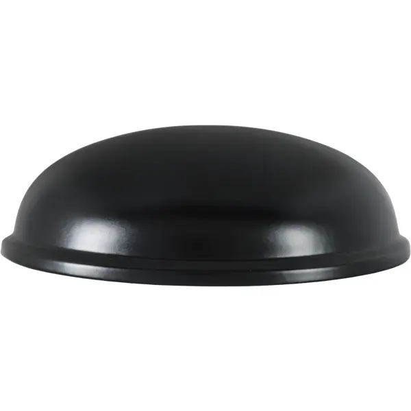 Мебельная ручка-ракушка Блэкшелл черная 76 мм