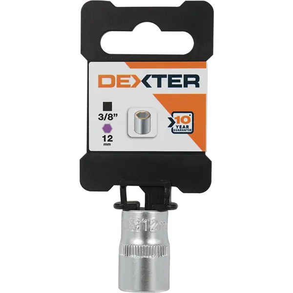 Торцевая головка шестигранная Dexter HT205203 3/8 дюйма 12 мм