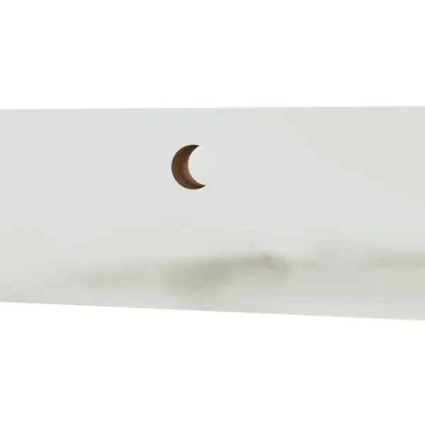 Полка настенная Spaceo White Marble 60x10 см МДФ цвет белый мрамор