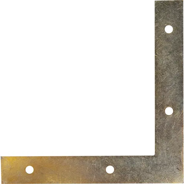 Оконный уголок NAZ 125x125x20x1.5 мм желтый цинк