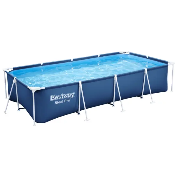 Бассейн каркасный прямоугольный Bestway 56424 BW 400x211x81 см