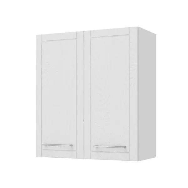 Кухонный шкаф навесной Агидель 60x67.6x29 см МДФ цвет белый