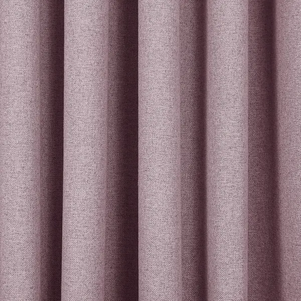 Штора на ленте блэкаут Cashmere 200x300 см цвет розовый