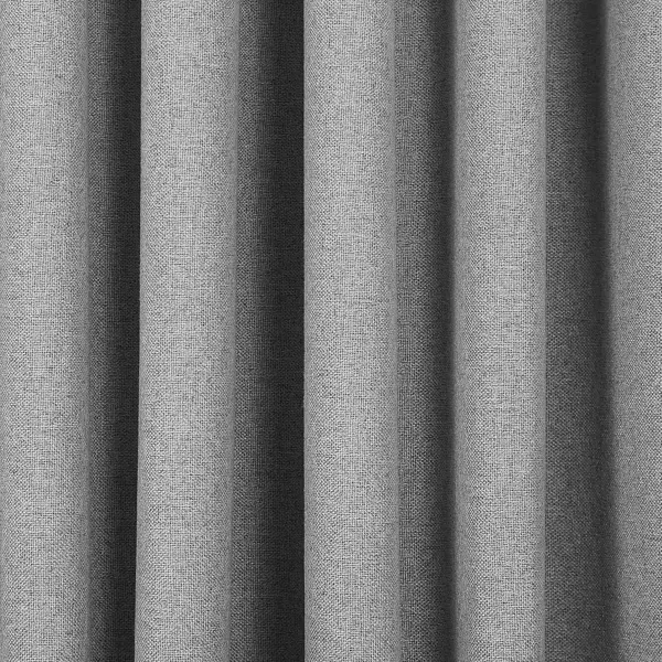 Штора на ленте блэкаут Cashmere 200x300 см цвет серый