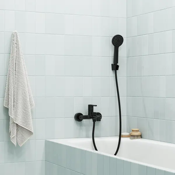 Шланг для душа Iddis Agua AGUS20B0i19 2 м цвет черный матовый