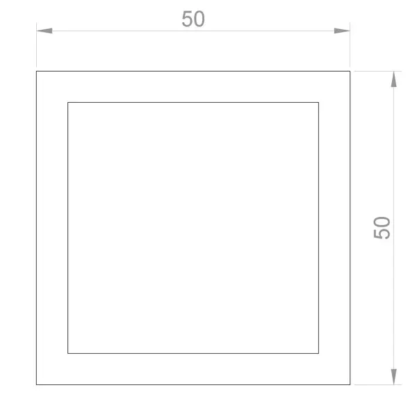 Балясина ДПК 50x50x3000 мм венге