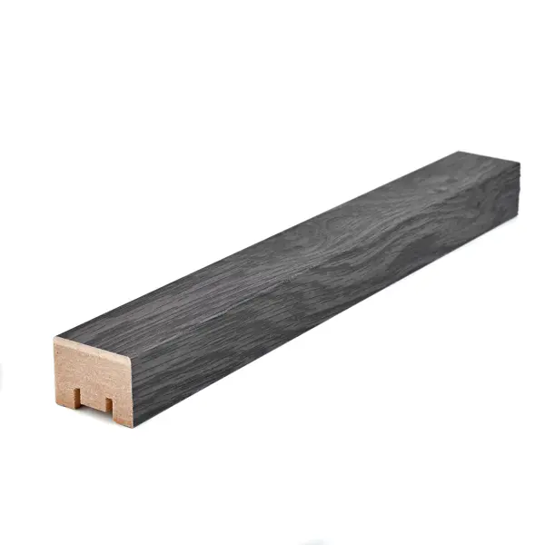 Рейка МДФ Дуб Шерман серый 280x3x2.2 см