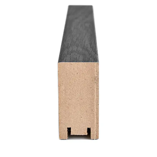 Рейка МДФ Дуб Шерман серый 280x5x2.5 см
