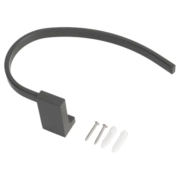 Держатель для полотенец Swensa Lucid SWR-5400-07-GRY кольцо цвет графит