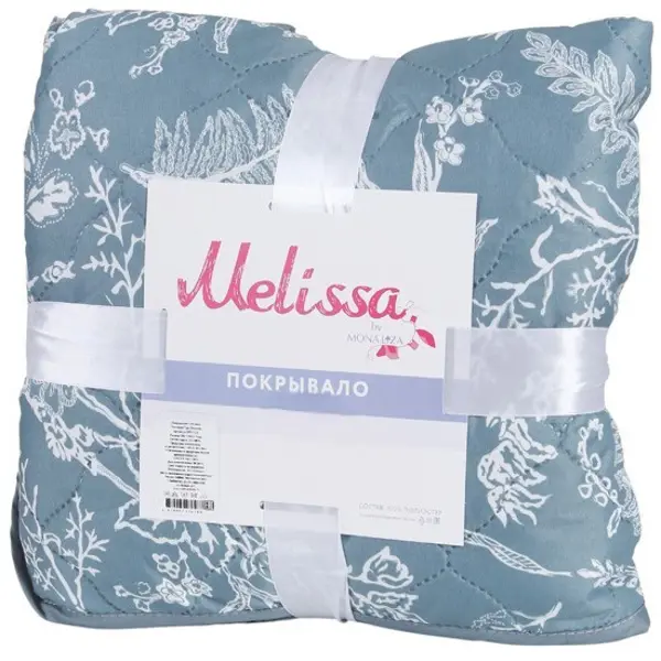 Покрывало Melissa Ботаник 200x215 см микрофибра цвет полынь