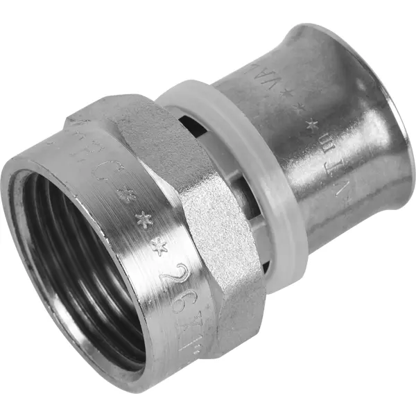 Муфта комбинированная Valtec 1"x26 мм ВР латунь VTM.202.N.002606