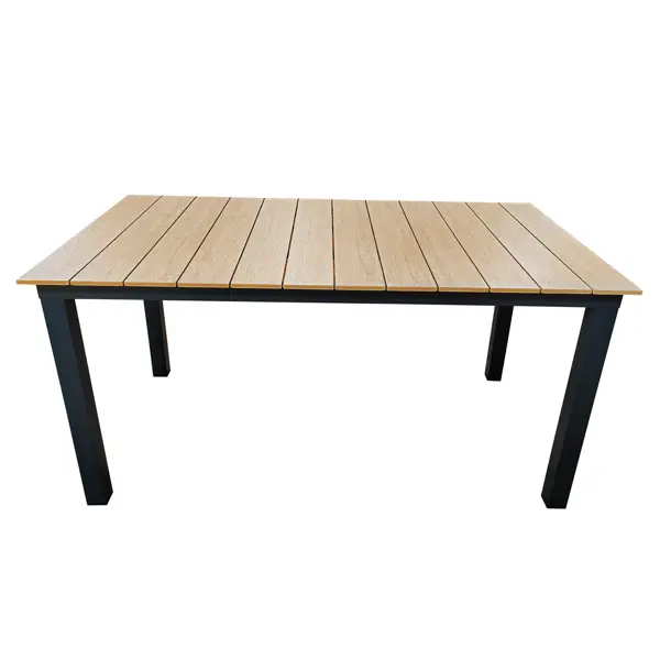 Стол садовый Beginia Beshtau Dark 156x90 см алюминий