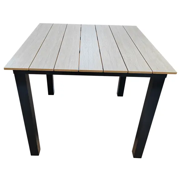 Стол садовый Beginia Beshtau Dark 90x90 см алюминий