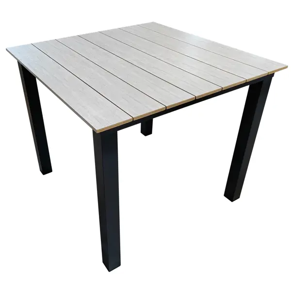 Стол садовый Beginia Beshtau Dark 90x90 см алюминий