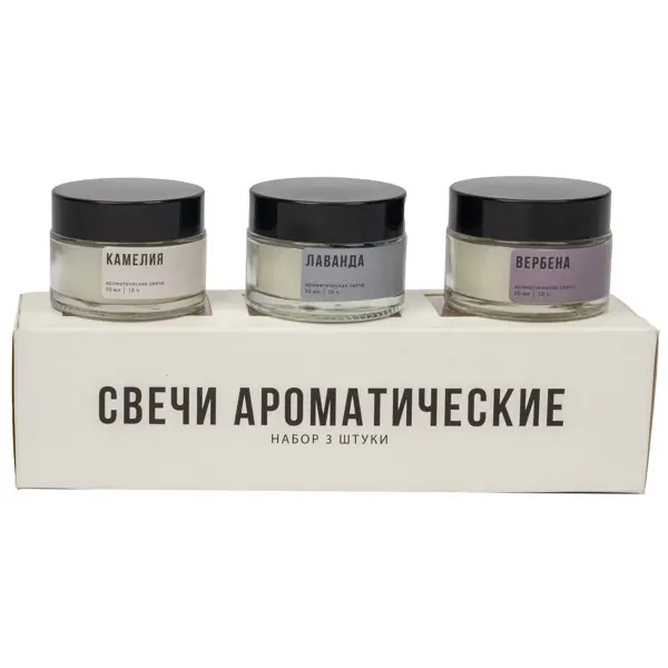 Свеча ароматическая в стакане BD003 A 3.5 см цвет прозрачный