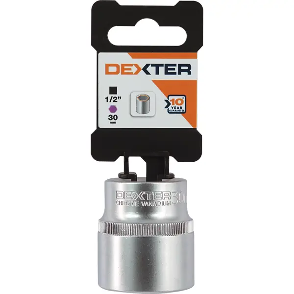 Торцевая головка шестигранная Dexter HT205142 1/2 дюйма 30 мм