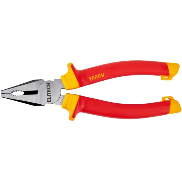 Плоскогубцы диэлектрические Elitech 110402 180 мм