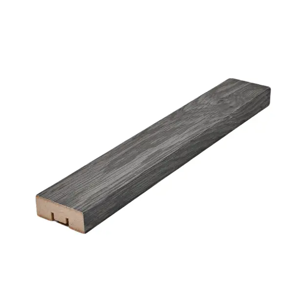 Рейка МДФ Дуб Шерман серый 280x4x1.6 см