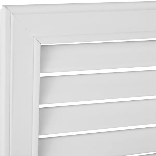 Решётка декоративная 60x90 см цвет белый