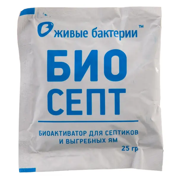 Биоактиватор для септиков Биосепт 24 дозы 600 г