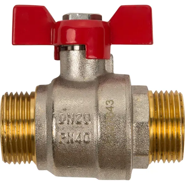 Кран шаровой Equation 3/4" наружная-наружная резьба