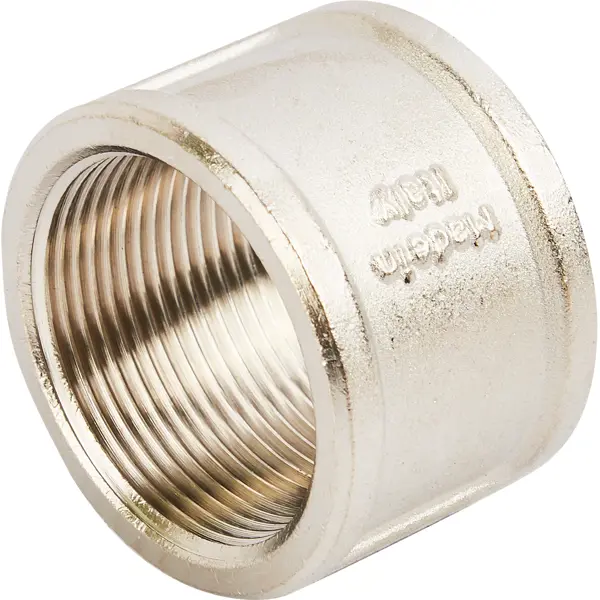 Муфта Stout 1 1/2"x1 1/2" ВР латунь SFT-0006-112112