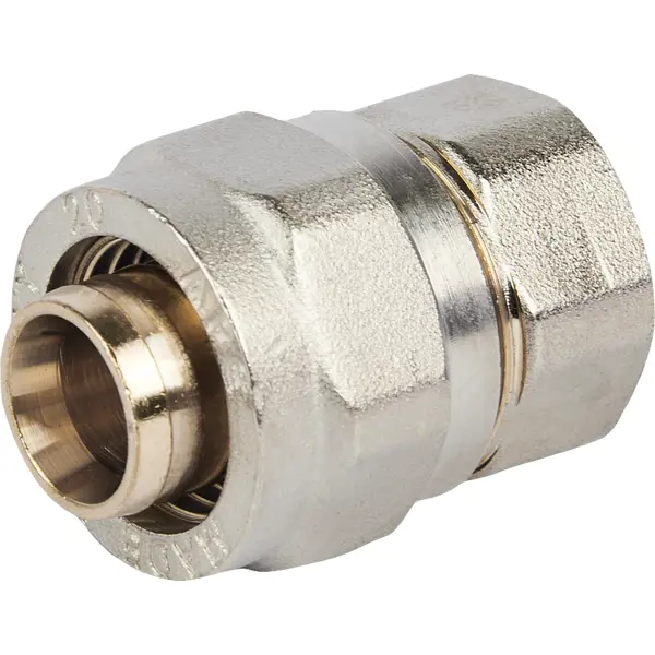 Муфта комбинированная Stout 1/2"x20 мм ВР латунь SFS-0002-001220