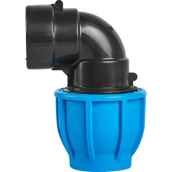 Отвод 90° Политэк 1/2"x32 мм ВР полипропилен