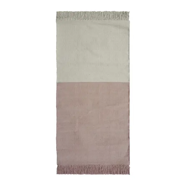 Коврик декоративный хлопок Inspire Lyanna 60x120 см цвет розовый