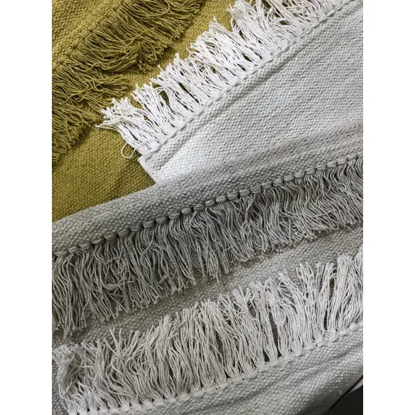 Коврик декоративный хлопок Inspire Lyanna 60x120 см цвет розовый