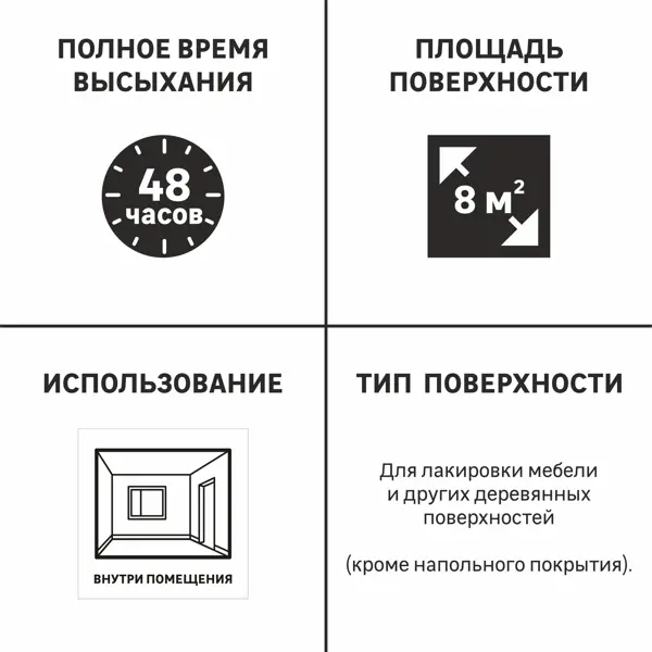Лак для стен и потолков Luxens акриловый цвет сосна полуглянцевый 0.9 л