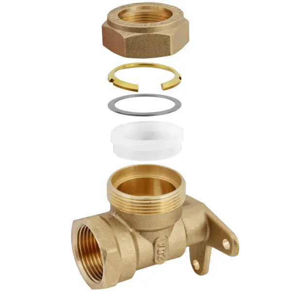 Водорозетка Stahlmann 3/4"x20 мм ВР латунь SEFL2003/4FBEF