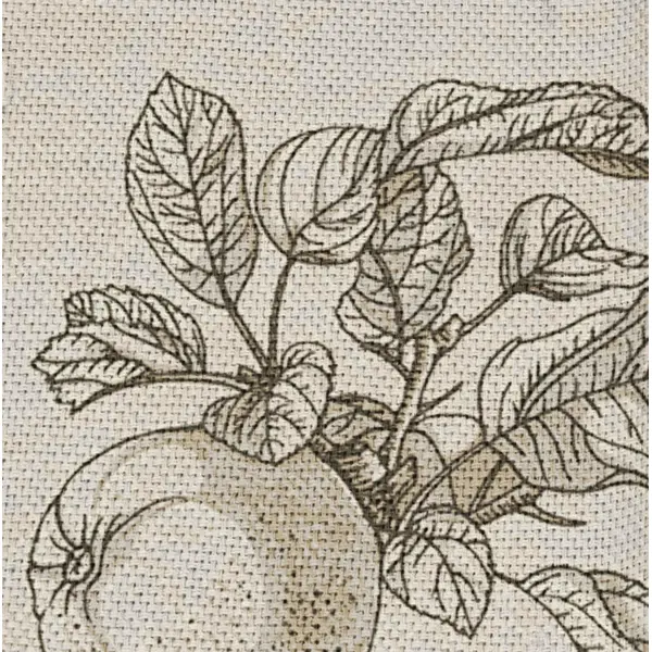 Штора для кухни на ленте Лимоны 145x180 см